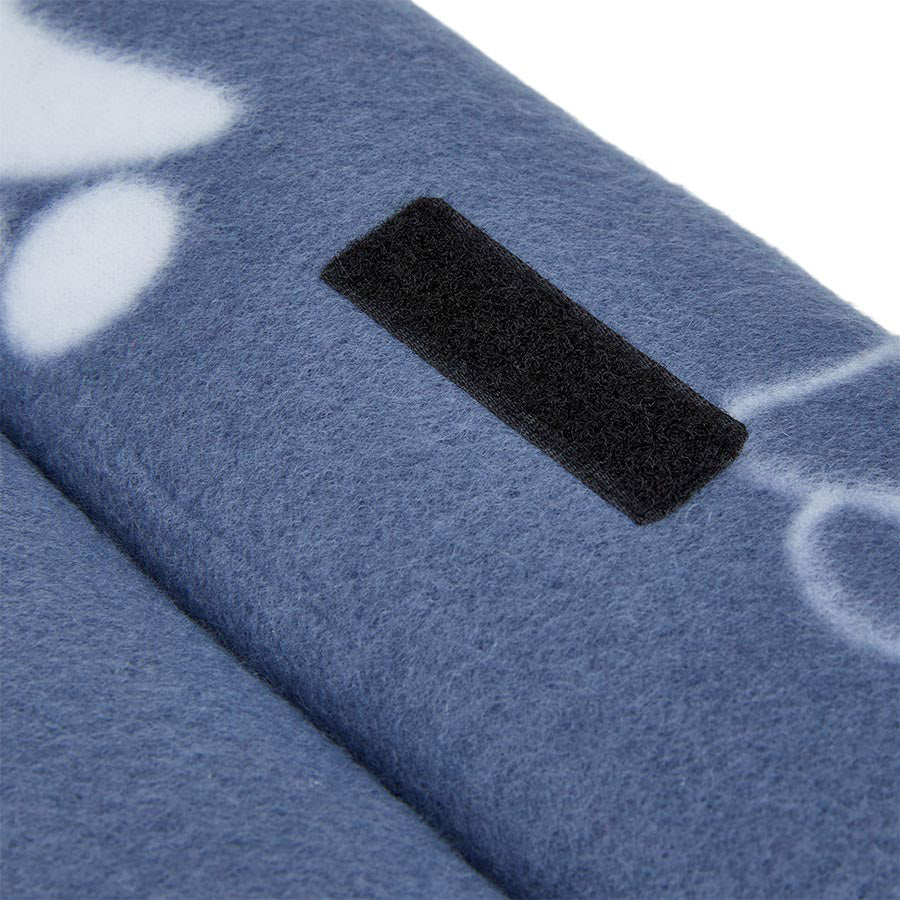 Pets Essentials Bone Fleece Dog Crate Mat Grey