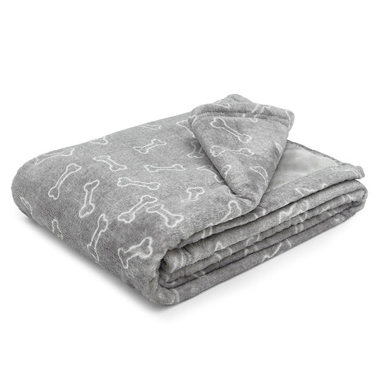 Silentnight Waterproof Dog Blanket Grey Medium