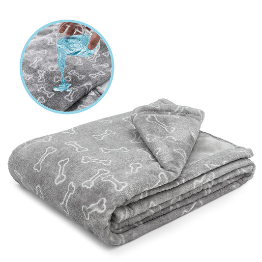 Silentnight Waterproof Dog Blanket Grey Medium