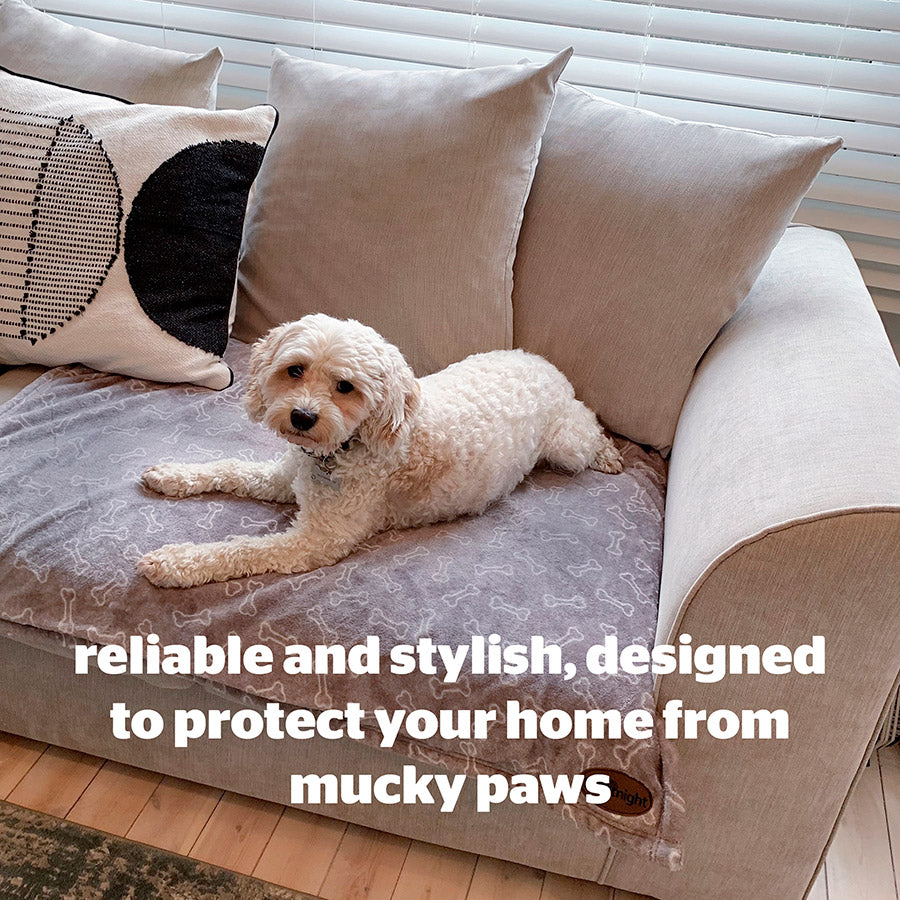 Silentnight Waterproof Dog Blanket Grey Medium