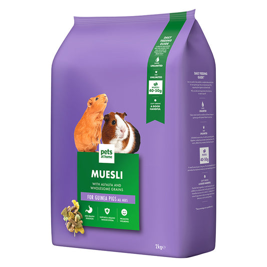 Pets at Home Small Animal Guinea Pig Muesli Food 2kg
