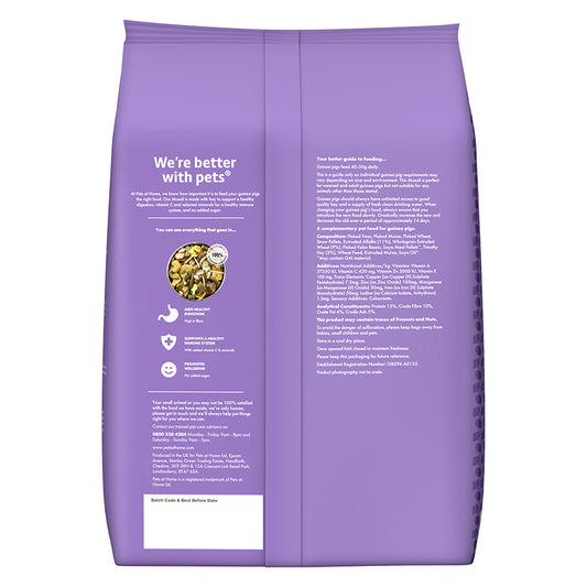 Pets at Home Small Animal Guinea Pig Muesli Food 2kg