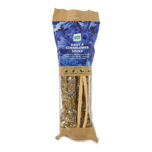 Pets at Home Small Animal Daisy & Cornflower Treats x2 70g