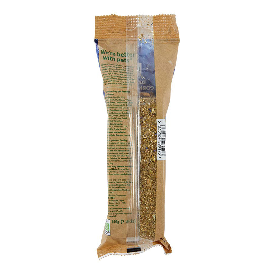 Pets at Home Small Animal Daisy & Cornflower Treats x2 70g