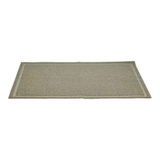 Pets at Home Rectangular Cat Litter Mat Cream Large