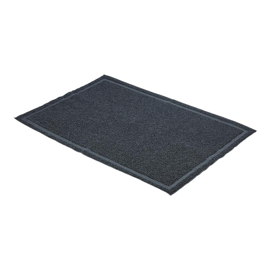 Pets at Home Rectangular Cat Litter Mat Grey Large