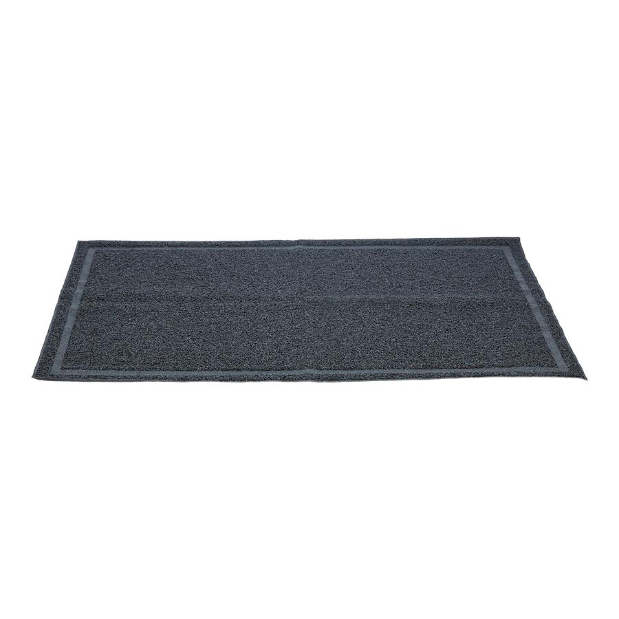Pets at Home Rectangular Cat Litter Mat Grey Large
