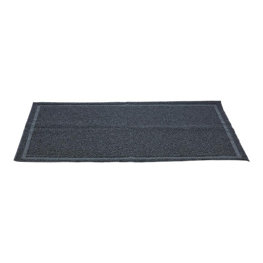 Pets at Home Rectangular Cat Litter Mat Grey Large