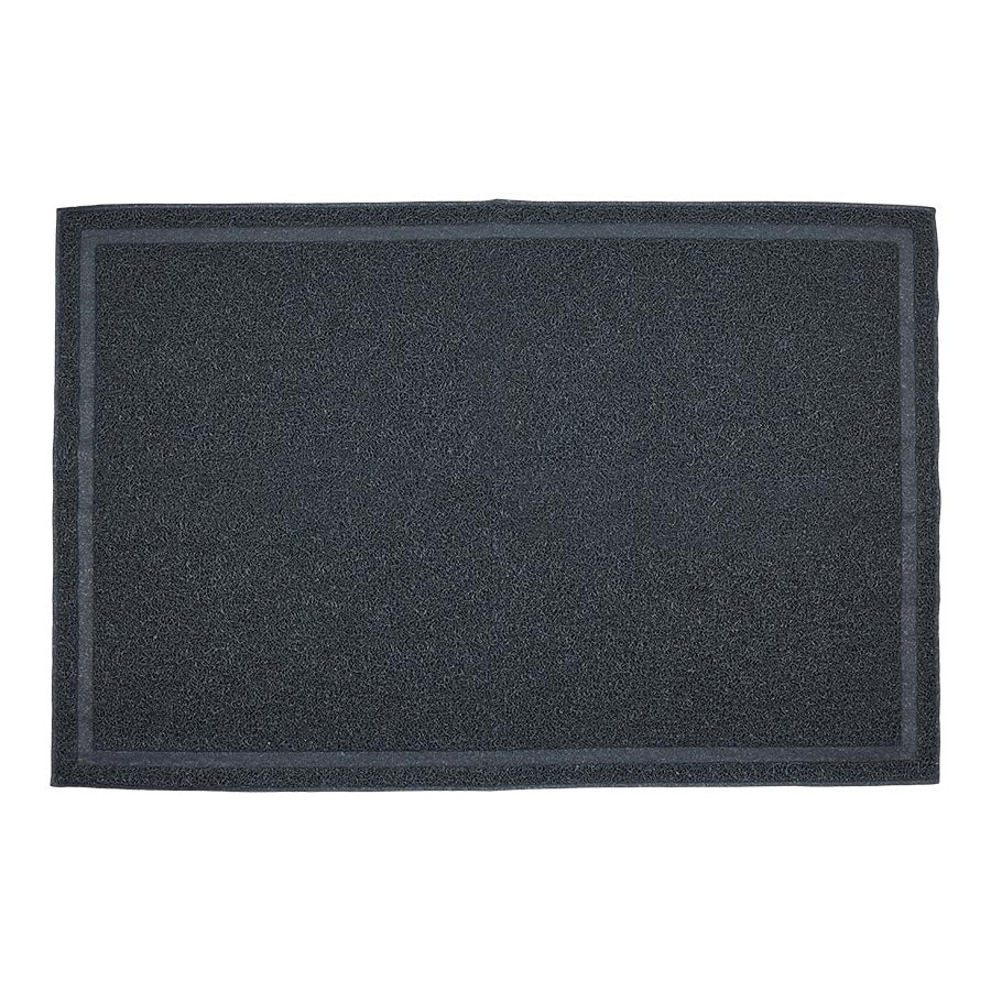 Pets at Home Rectangular Cat Litter Mat Grey Large