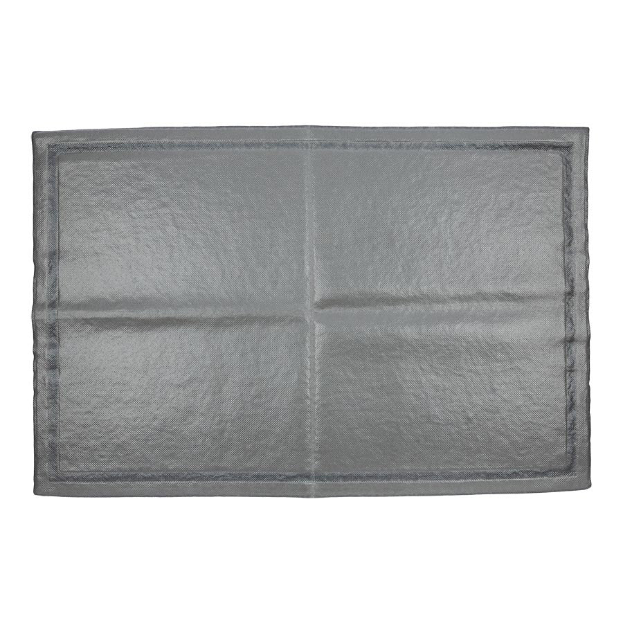 Pets at Home Rectangular Cat Litter Mat Grey Large