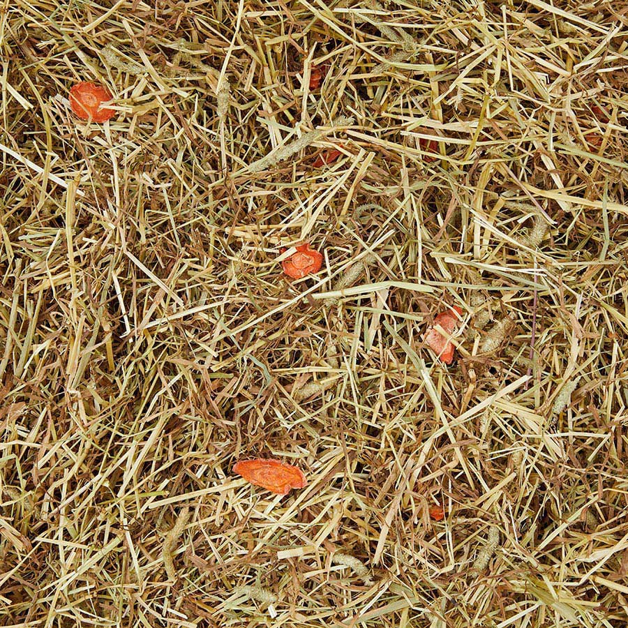 Pets at Home Rabbit Hay with Carrot & Apple 1kg