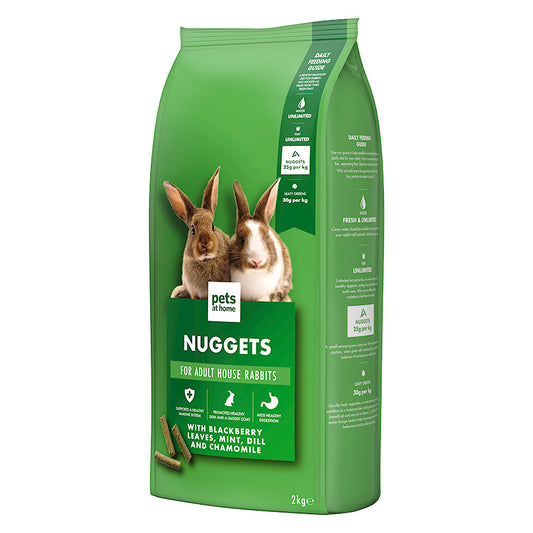 Pets at Home Nutri Pressed Adult Indoor House Rabbit Food 2kg