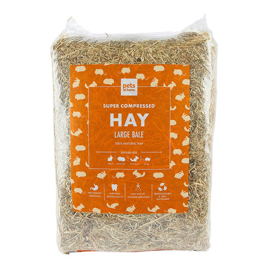 Pets at Home Small Animal Super Compressed Meadow Hay 3kg