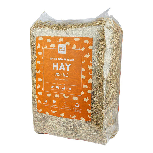 Pets at Home Small Animal Super Compressed Meadow Hay 3kg