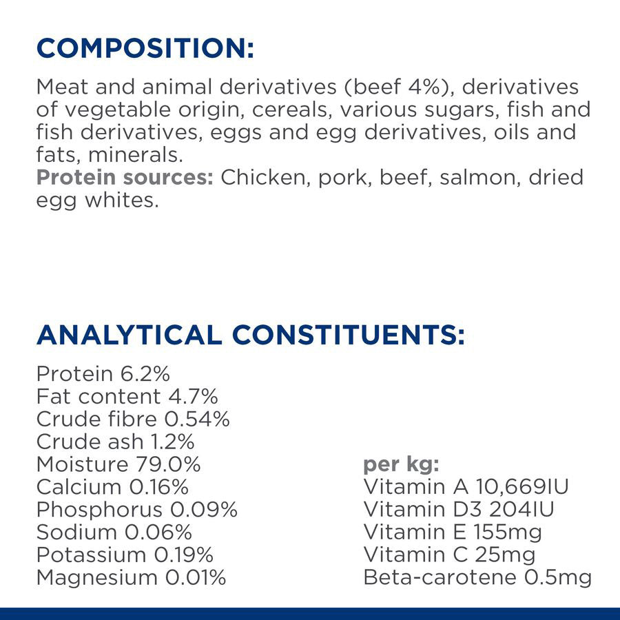 Hill's Prescription Diet k/d Kidney Care Wet Adult Cat Food 48x85g
