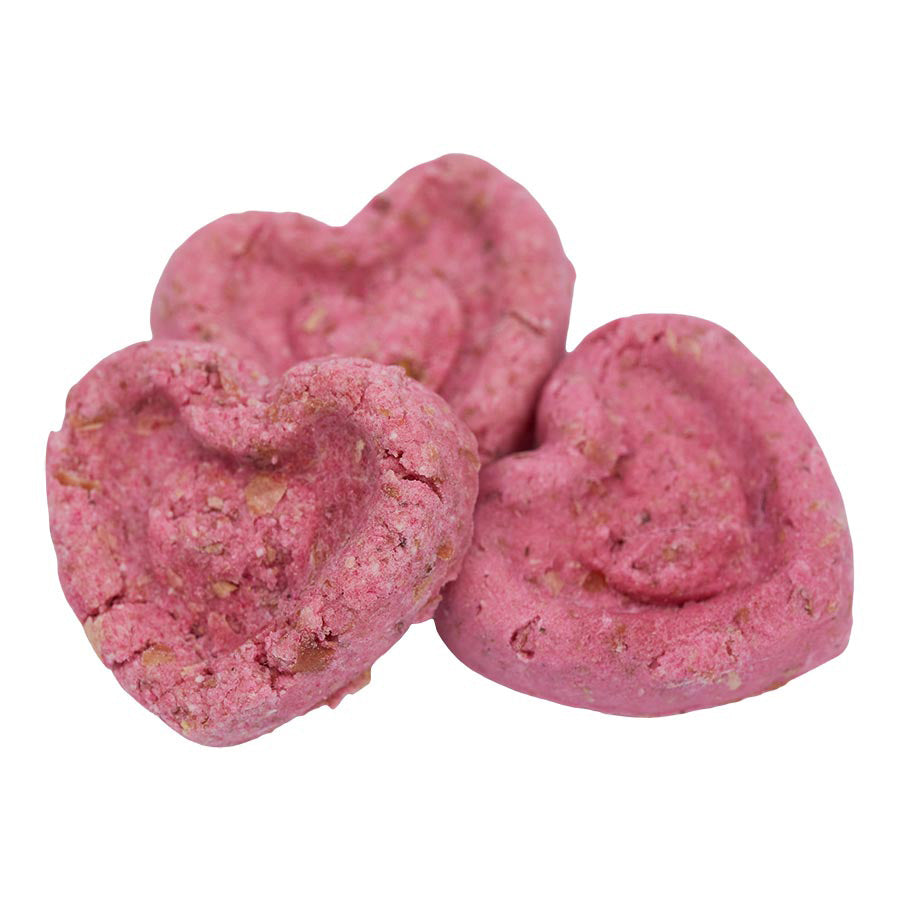 Pets at Home Small Animal Biscuit Bites Treats with Strawberry 60g