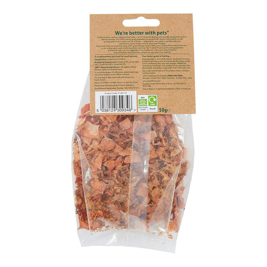 Pets at Home Small Pets Crunchy Dried Carrot Treats 50g
