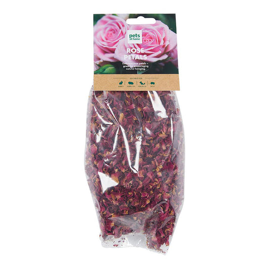 Pets at Home Small Pets Rose Petals Treats 50g