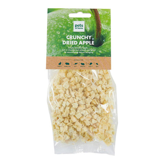 Pets at Home Small Pets Crunchy Dried Apple Treats 50g