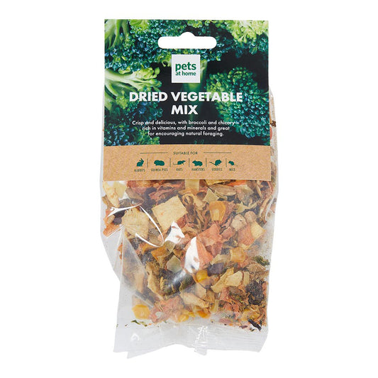 Pets at Home Small Pets Dried Veg Treats 50g