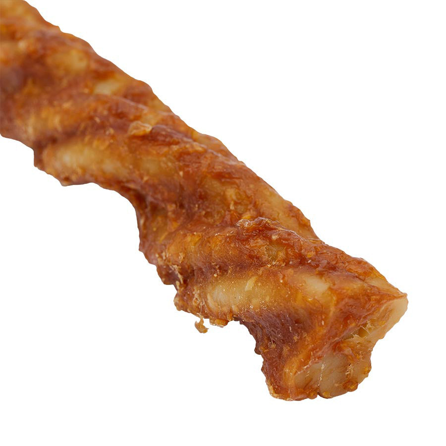 Pets at Home Rawhide Free Adult Dog Treats Chicken & Peanut Butter Twist 160g