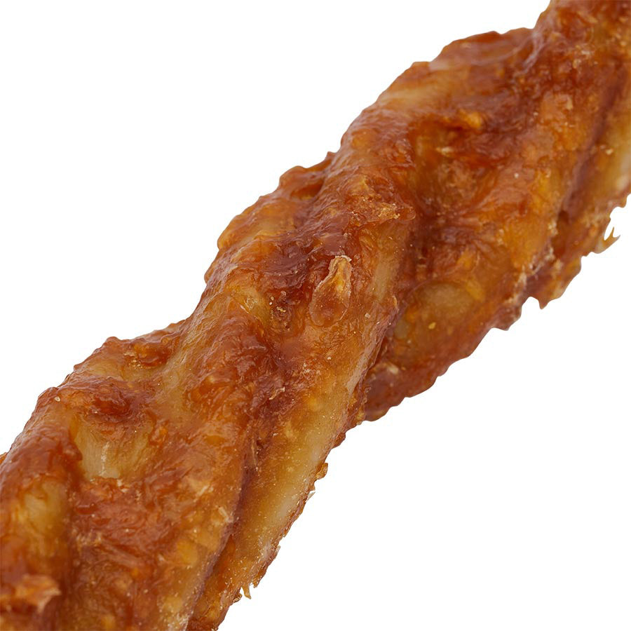 Pets at Home Rawhide Free Adult Dog Treats Chicken & Peanut Butter Twist 160g