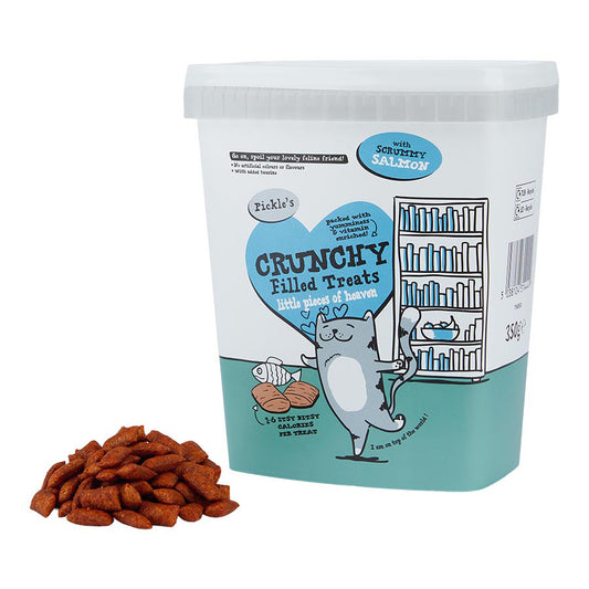 Pickle's Crunchy Filled Cat Treats Salmon 350g