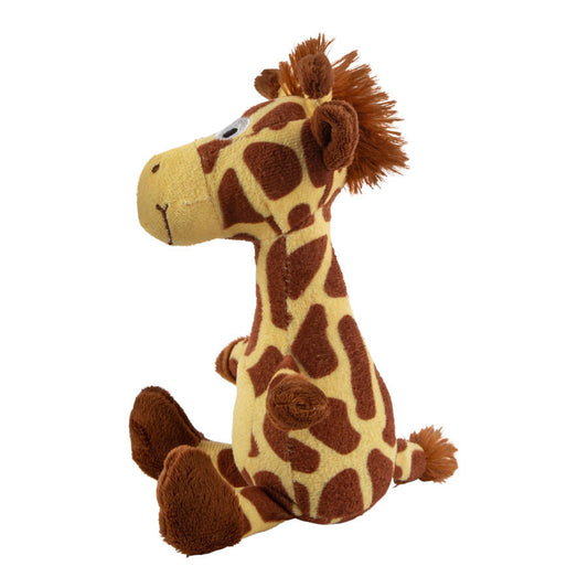 Pets at Home Giraffe Squeaky Dog Toy Mini