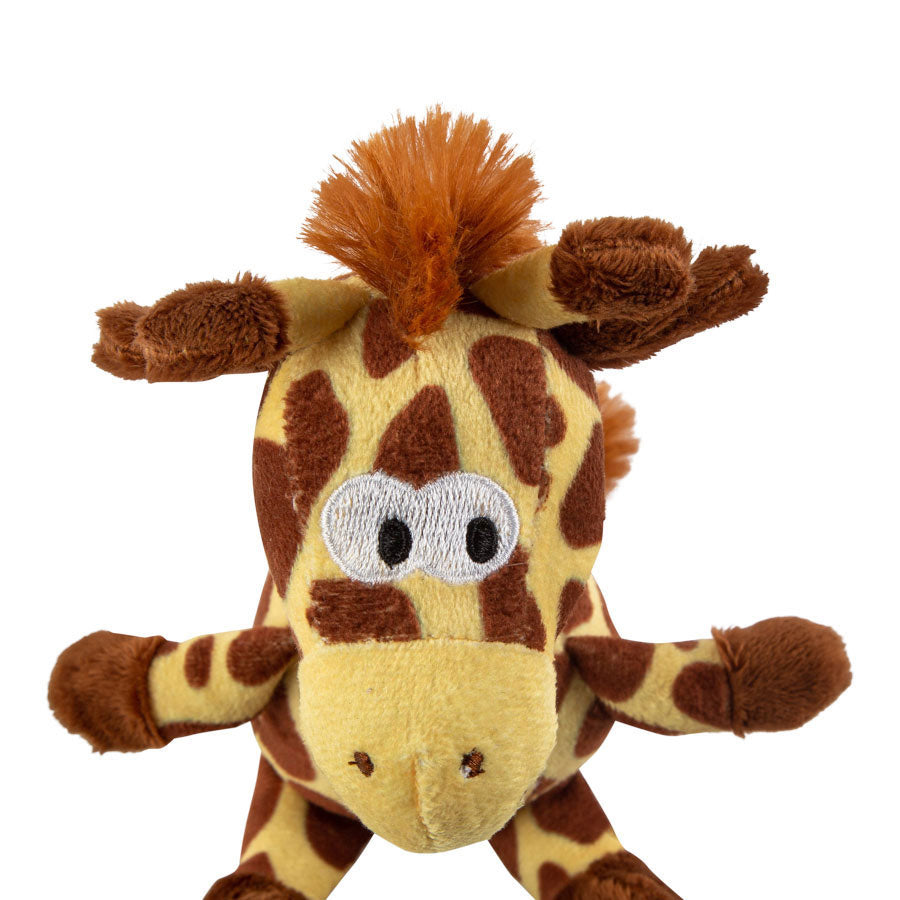 Pets at Home Giraffe Squeaky Dog Toy Mini