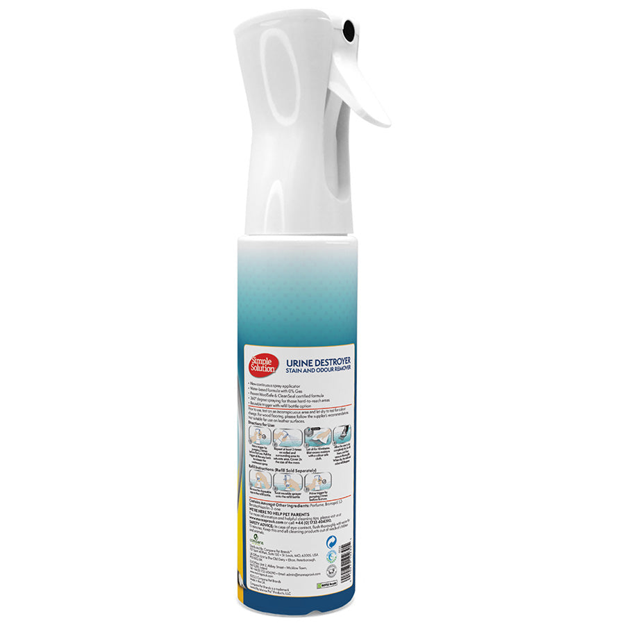Simple Solution Urine Destroyer Stain & Odour Remover Spray 400ml