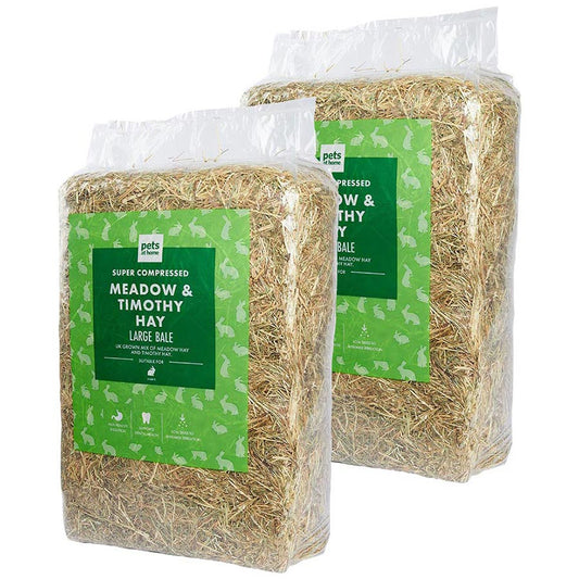 Pets at Home Rabbit Super Compressed Hay 2x3kg