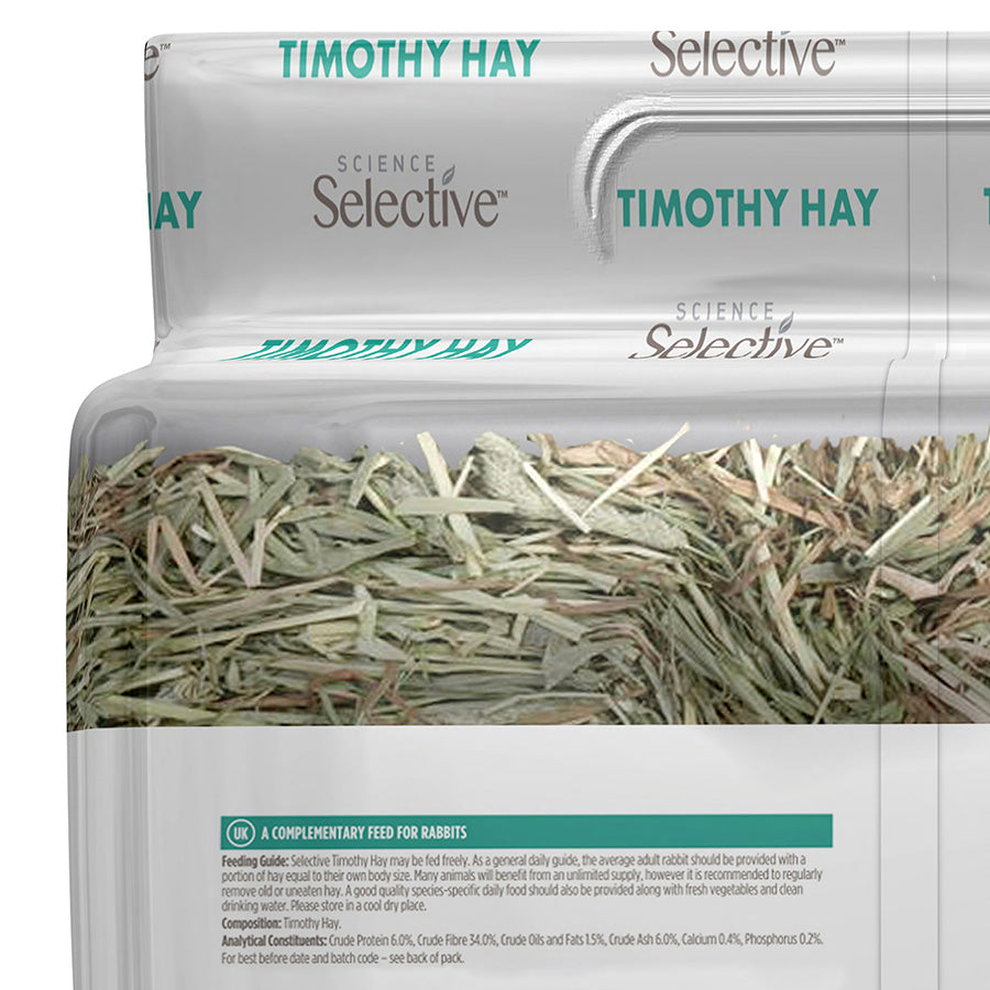 Science Selective Small Animal Timothy Feeding Hay 1.5kg