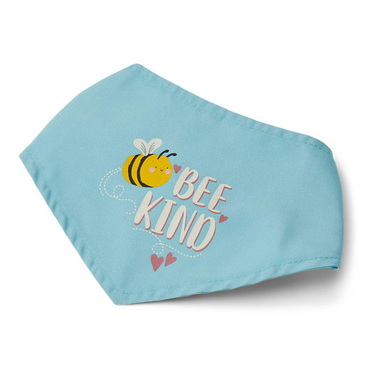 Just For Puppy Bee Kind Reversible Bandana Blue X Small/Small