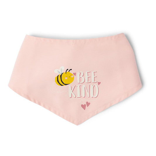 Just For Puppy Bee Kind Reversible Bandana Pink X Small/Small