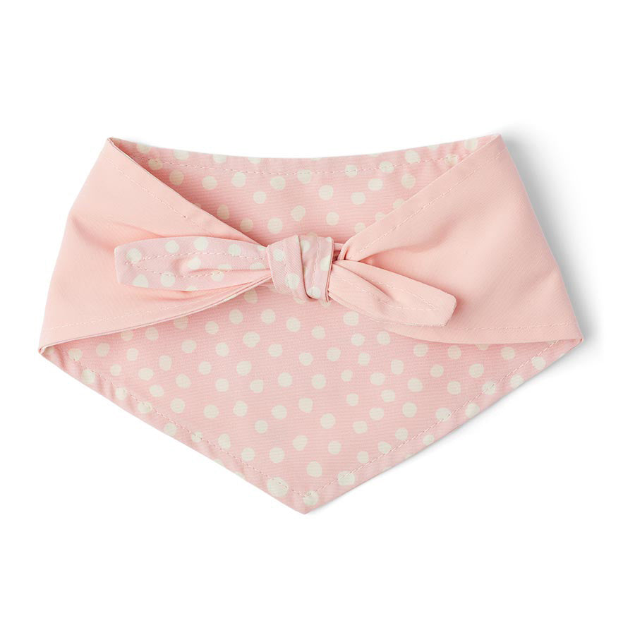 Just For Puppy Bee Kind Reversible Bandana Pink X Small/Small