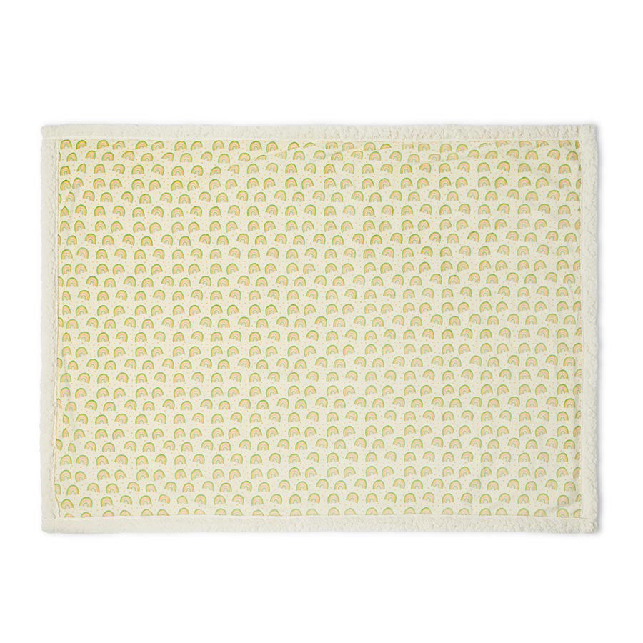 Pets at Home Rainbow Reversible Puppy Blanket