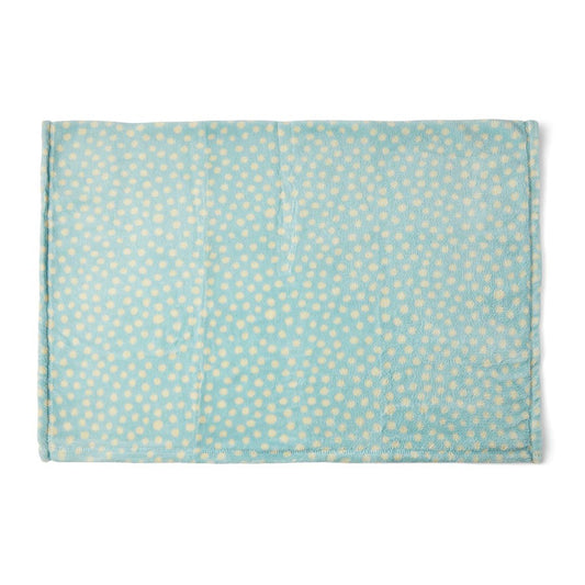 Pets at Home Spotty Fleece Puppy Blanket Blue