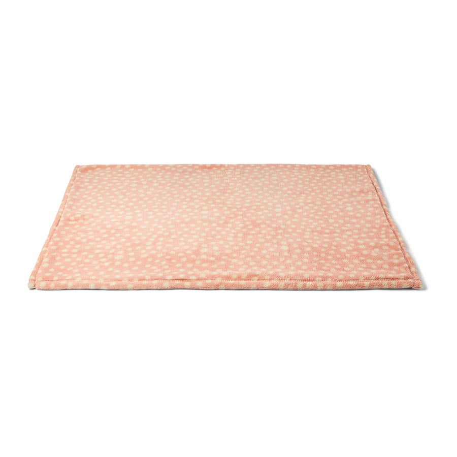 Pets at Home Spotty Puppy Blanket Pink