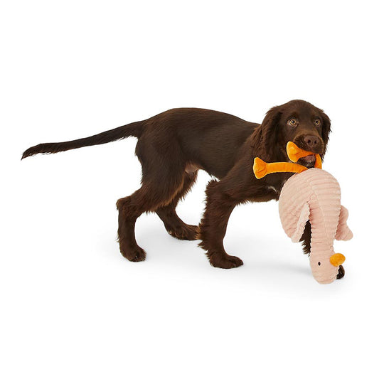 Just For Puppy Squeaky Dolly Duck Toy Pink