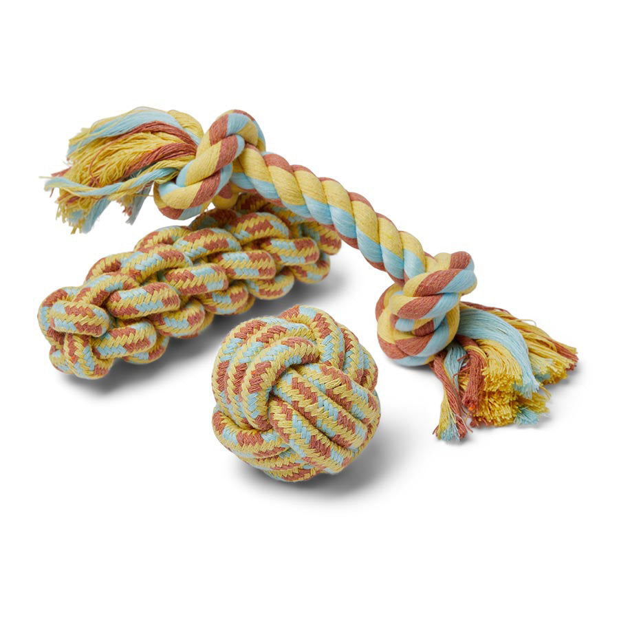 Just For Puppy Rope Toys 3 Pack