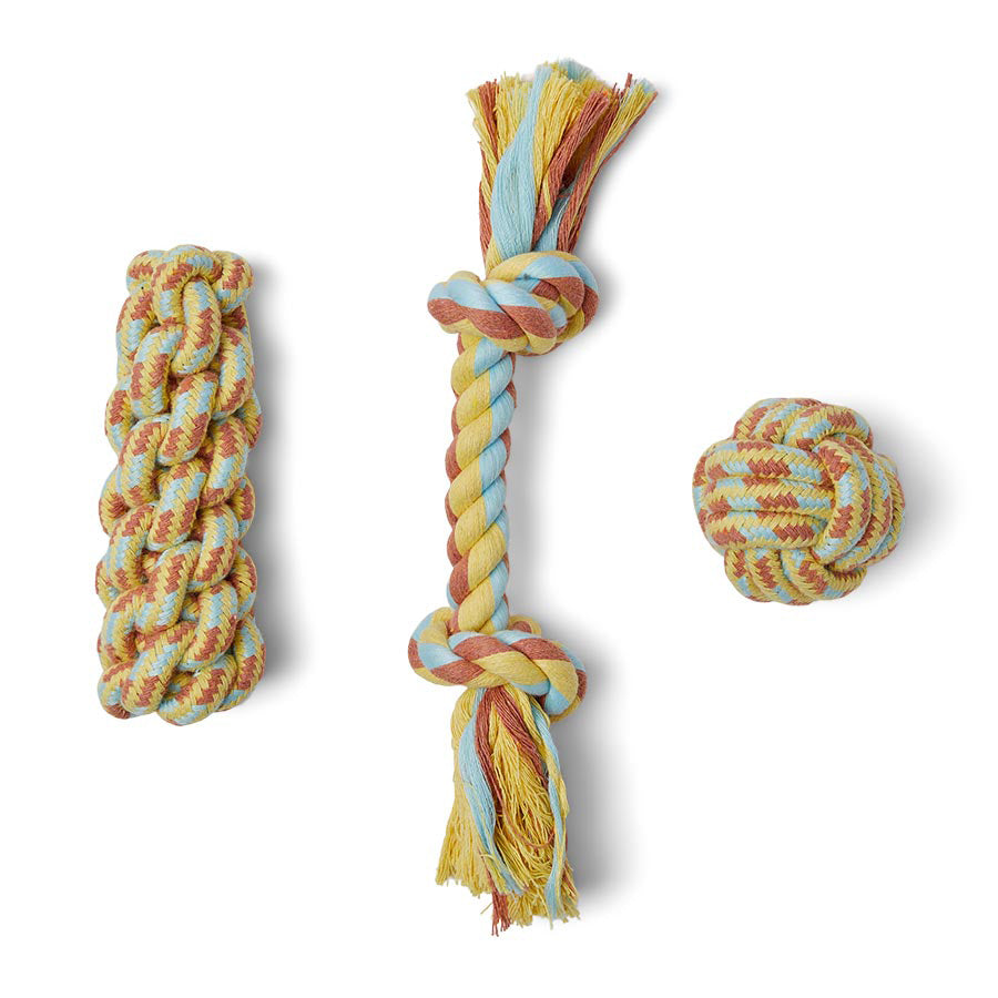 Just For Puppy Rope Toys 3 Pack