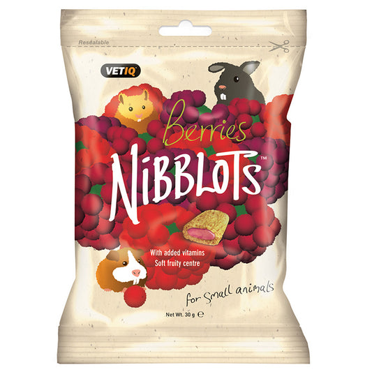 VETIQ Nibblots Small Animal Treats Variety Pack 4 x30g
