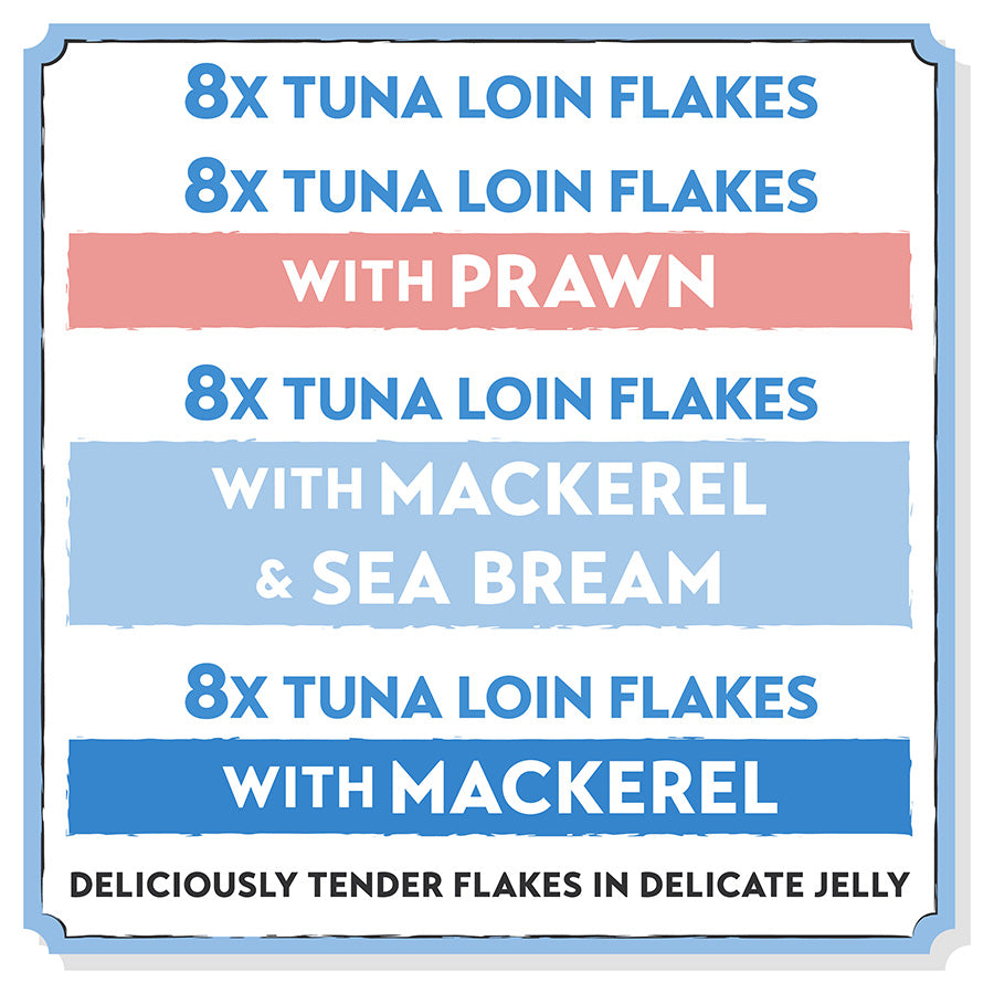 Seriously Good Wet Adult Cat Food Fish Jelly