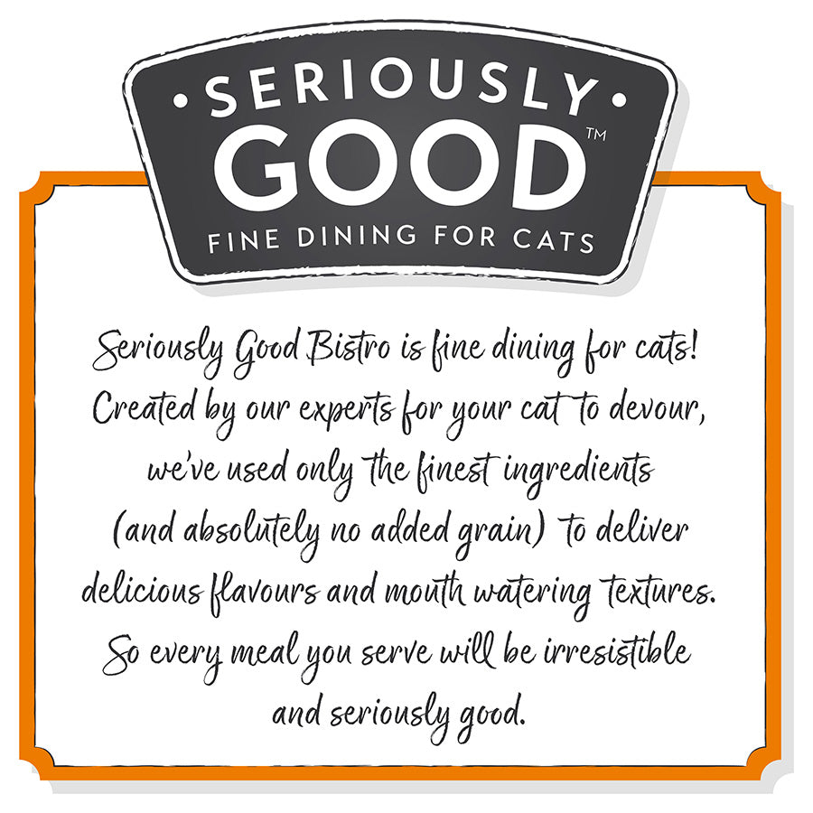 Seriously Good Wet Adult Cat Food Chicken a la Carte Jelly