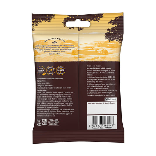 Wainwright's Puppy Freeze Dried Dog Treats Raw Chicken 30g