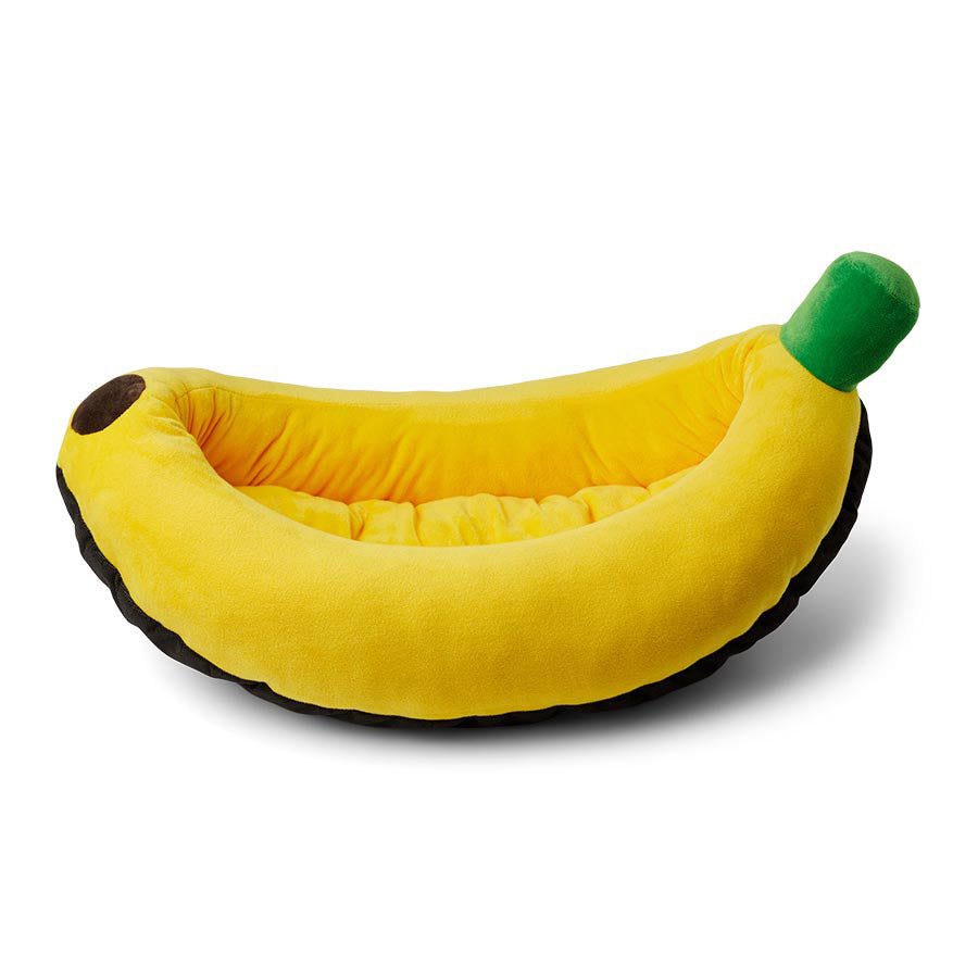 Sunny Daze Banana Dog Bed Yellow
