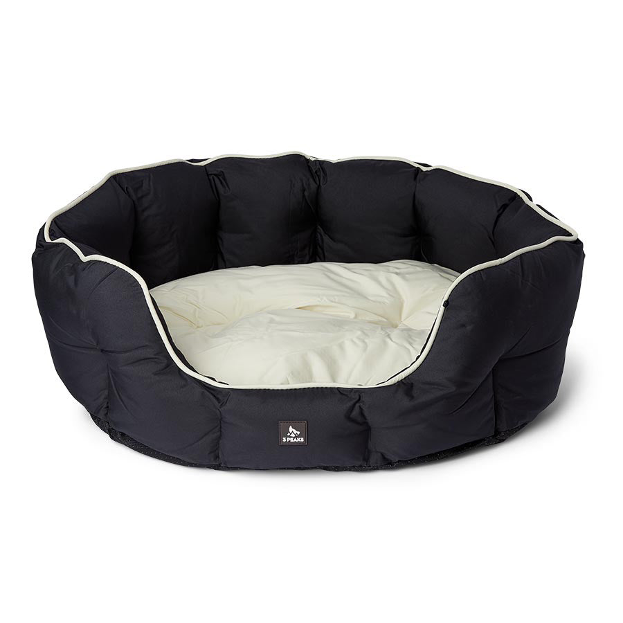3 Peaks Nevis Dog Bed Black