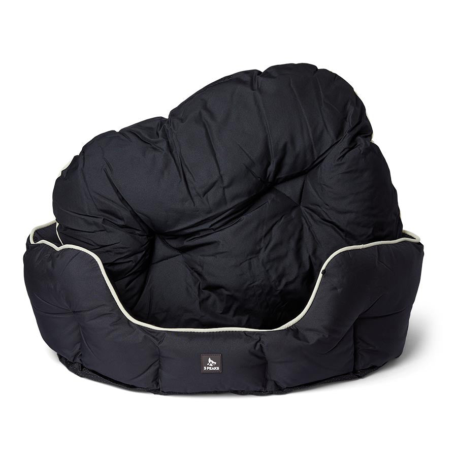 3 Peaks Nevis Dog Bed Black