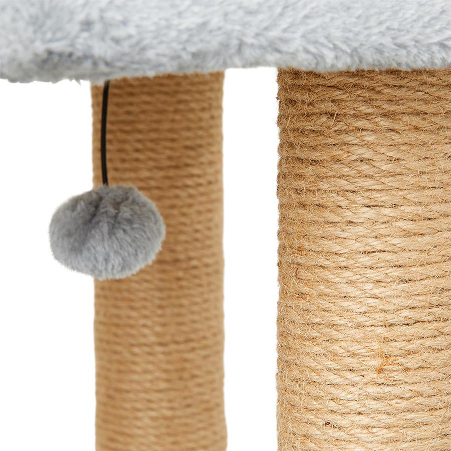 Pets at Home Double Level Cat Activity Centre Grey