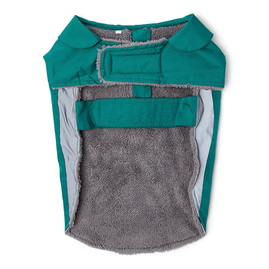 Pets at Home Ripstop Dog Jacket Green
